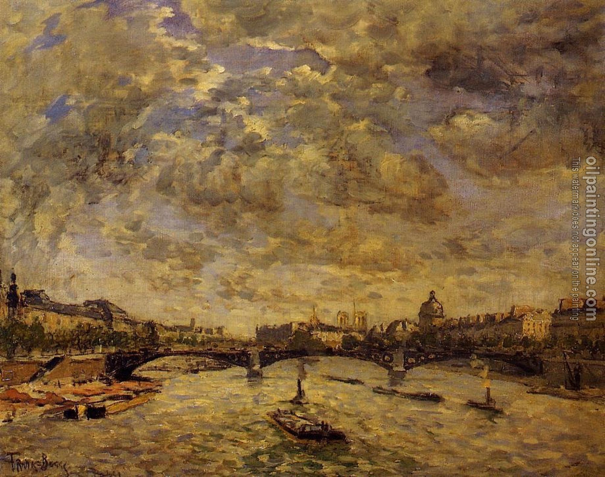 Boggs, Frank - The Pont Carousel, Paris